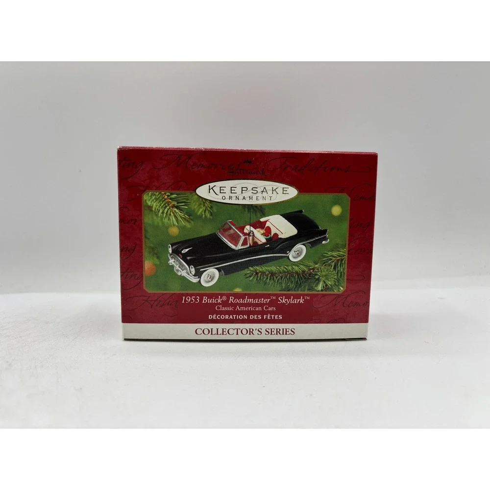 Hallmark Keepsake Ornament 2001 1953 Buick Roadmaster Skylark 11th in Series